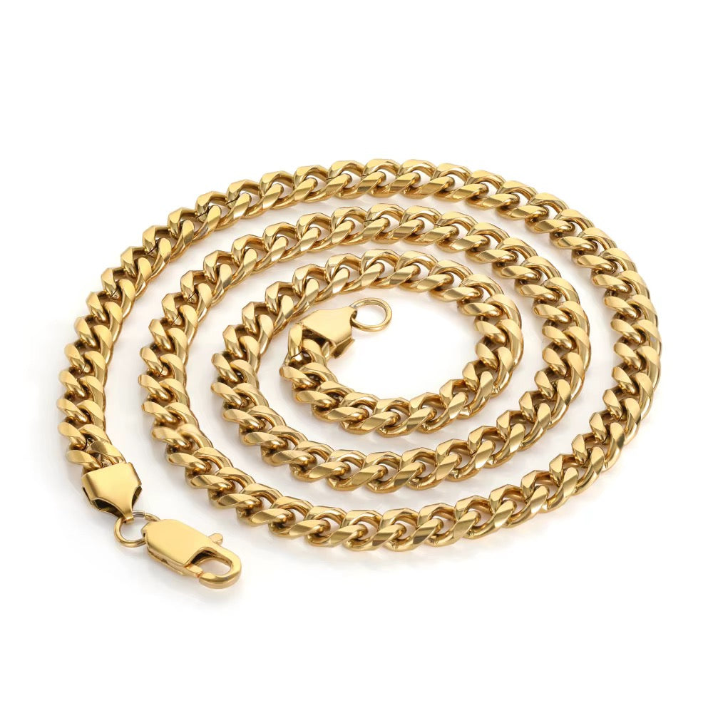 Cadenas de Acero Inoxidable – Rope, Cuban, Franco y Tennis | Varios Largos