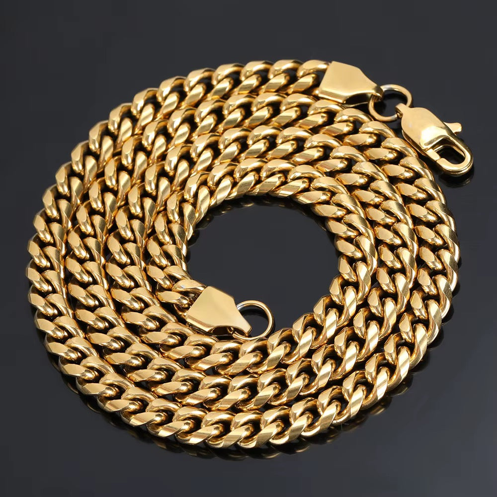 Cadenas de Acero Inoxidable – Rope, Cuban, Franco y Tennis | Varios Largos