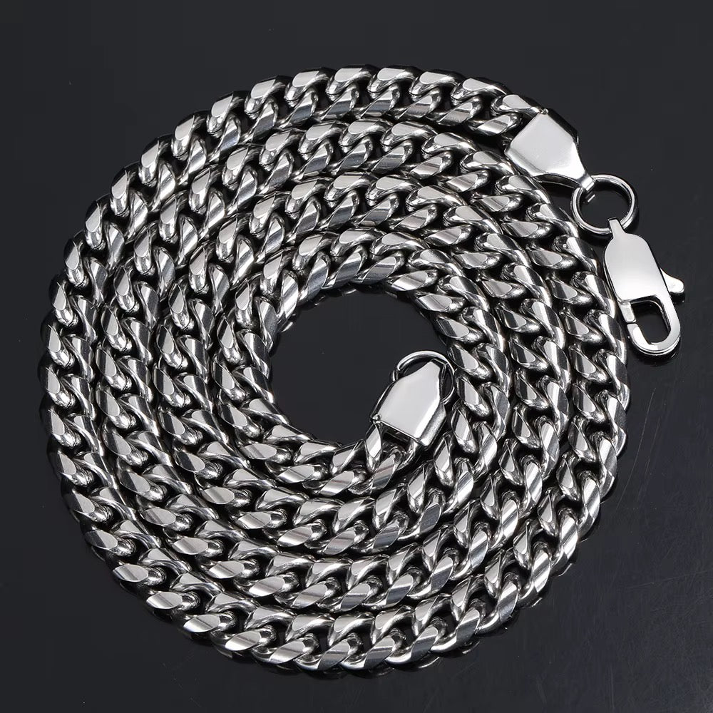 Cadenas de Acero Inoxidable – Rope, Cuban, Franco y Tennis | Varios Largos