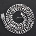 Premium Cuban Link Chain 8mm – Stainless Steel | 18K Gold PVD